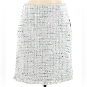 Elle Tweed Pastel Pretty Skirt Size: 2